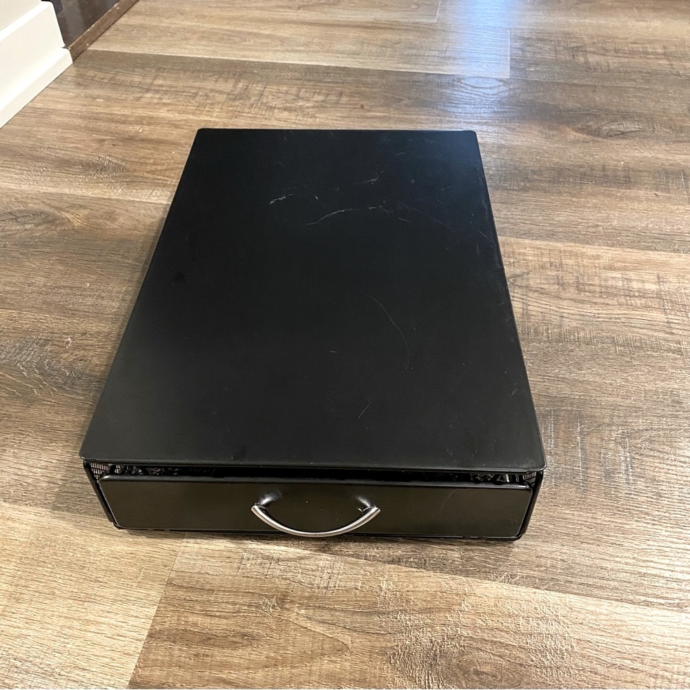 Nespresso Black Metal Coffee Pod Storage Box